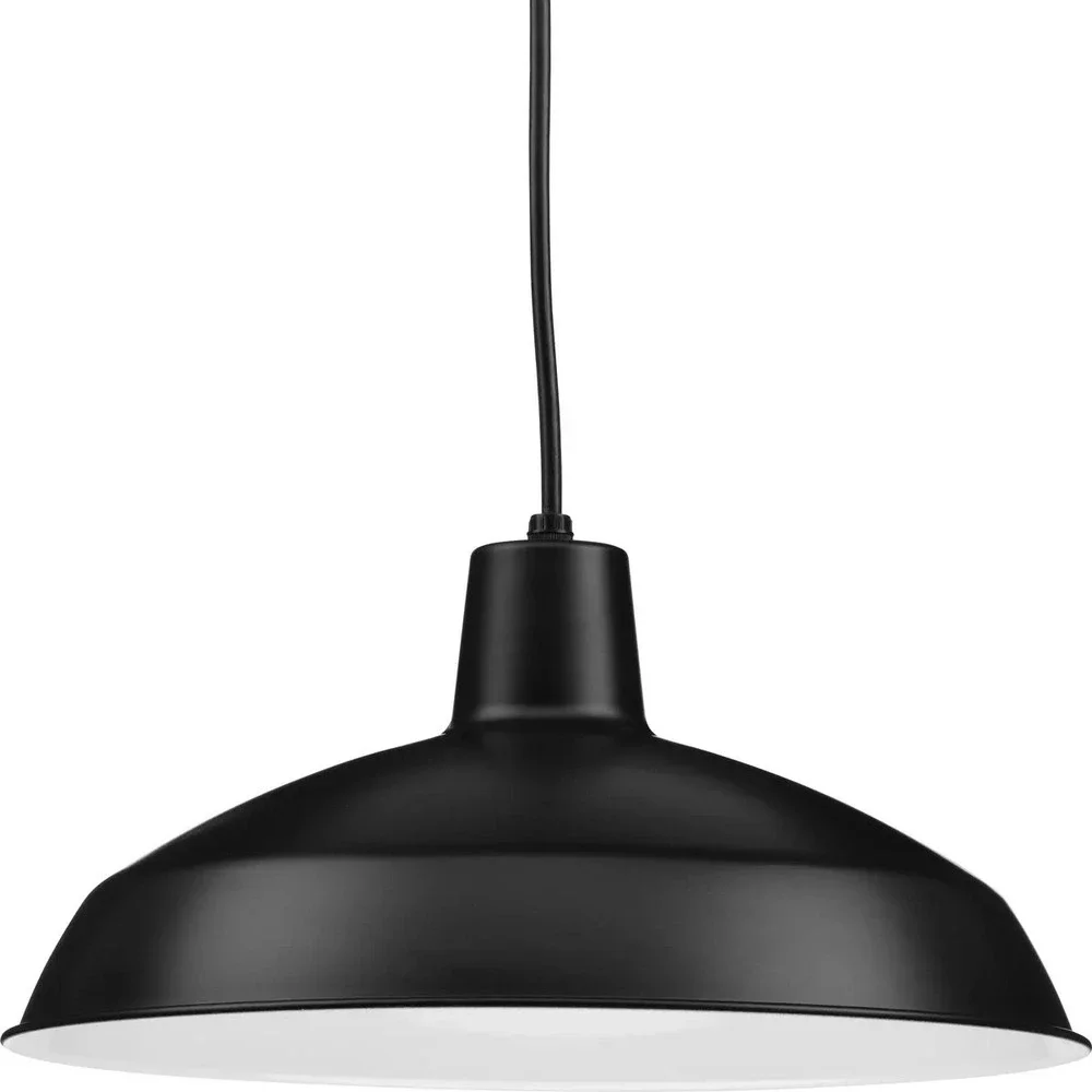 Progress Lighting - Metal Shade One-Light Spun Metal Shade Pendant  - P5094-31